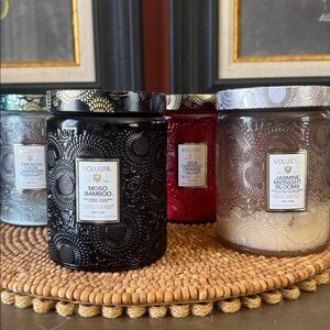 Voluspa Empty Candle (4) Jars Bundle 🫙